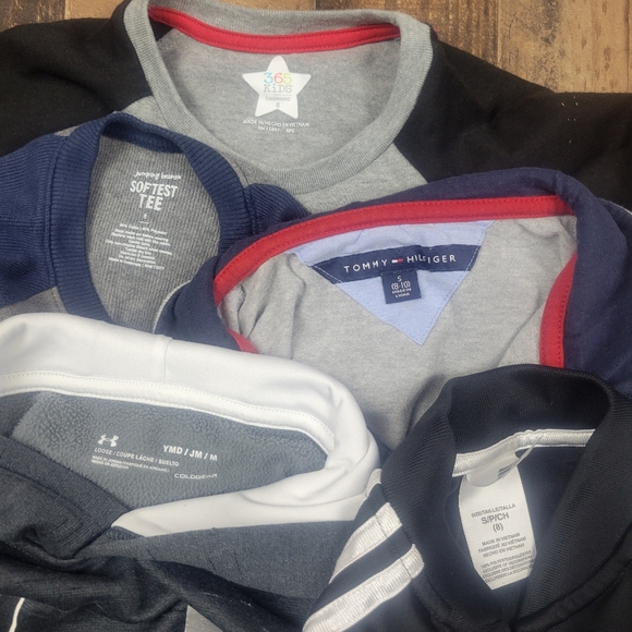 Boys Sweatshirt Top Shirt Bundle Size 8 - Picture 2 of 7
